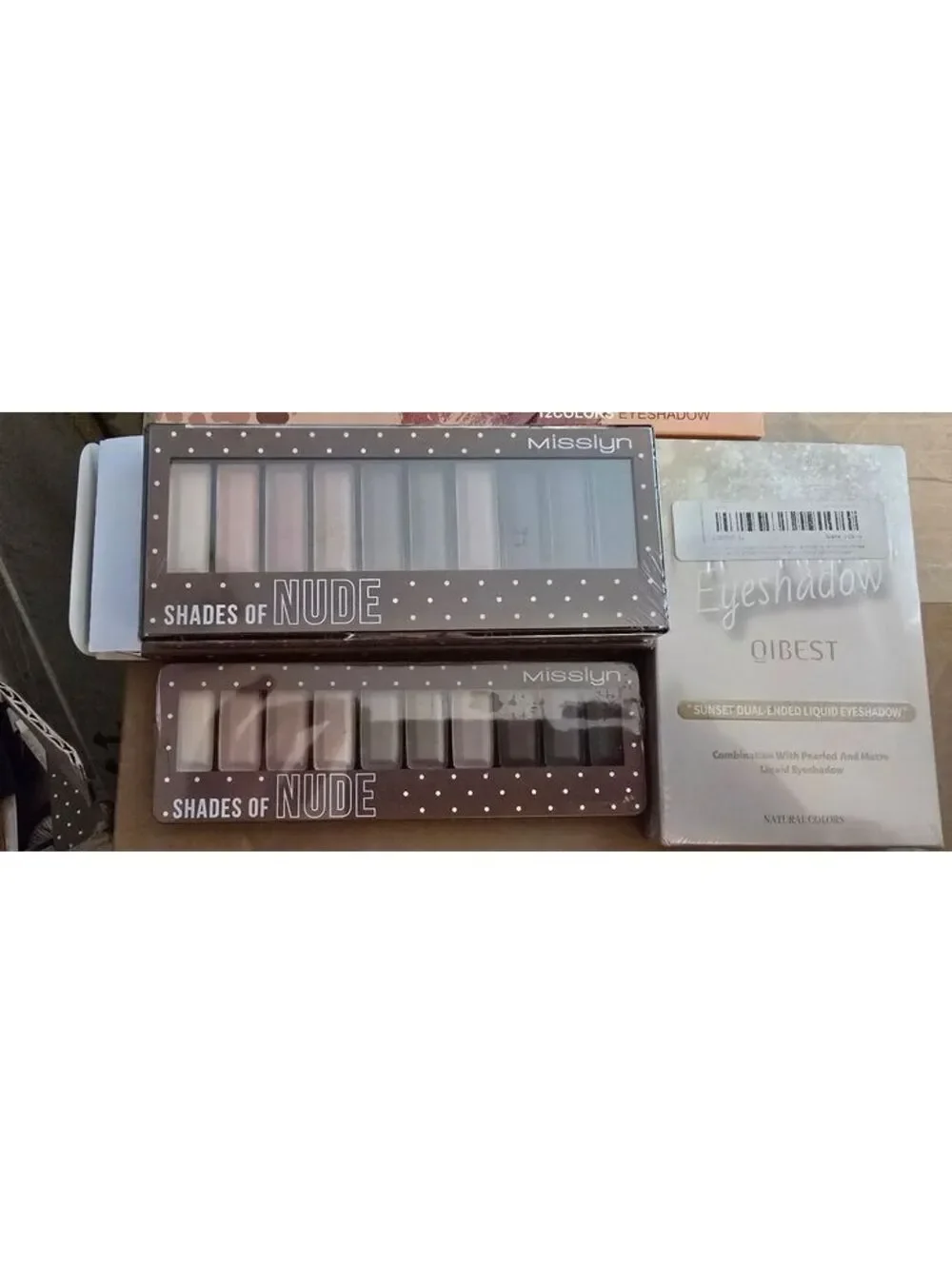 New Assorted Eyeshadow Palettes - Nude Shades, Giraffe Palette, Makeup Studio